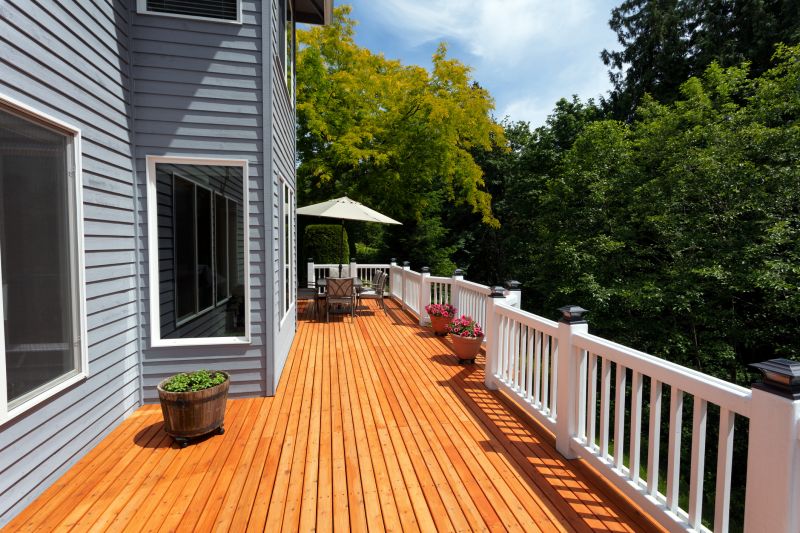 Deck Restaining detail