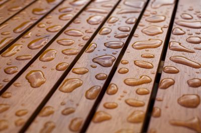 Seal Your Wood Deck from Moisture!